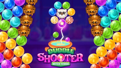 Bubble Shooter Witch Tower