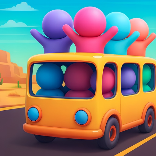 Bus Color Jam - Play Bus Color Jam online at Agame.com