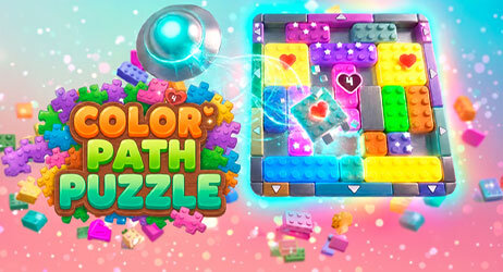 Source of Color Path Puzzle Game Image
