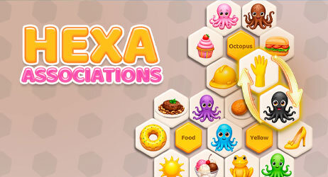 Source of Hexa Associations Game Image