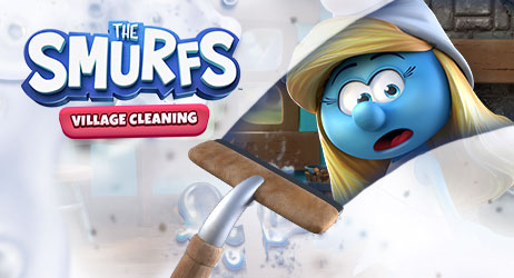 Source of The Smurfs: Village Cleaning Game Image