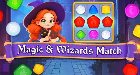 Source of Magic & Wizards Match Game Image