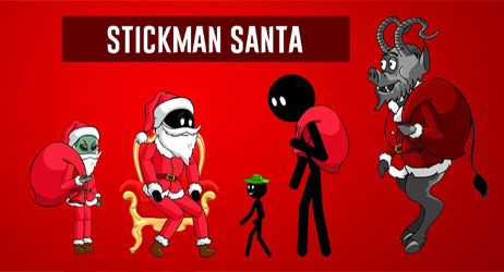 Source of Stickman Santa Game Image