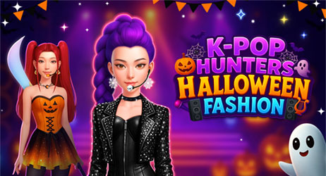 Source of K-Pop Hunter Halloween Fashion Game Image
