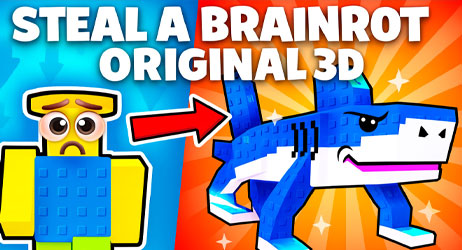 Source of Steal Brainrot Original 3D Game Image
