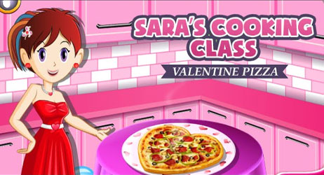 Source of Valentine Pizza: Sara's Cooking Class Game Image
