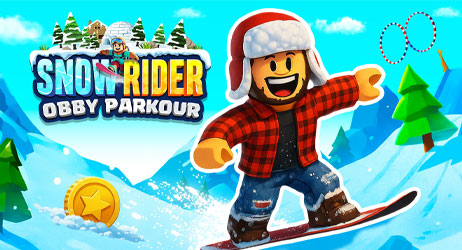 Source of Snow Rider Obby Parkour Game Image