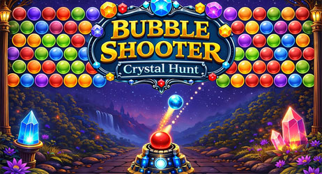 Source of Bubble Shooter Crystal Hunt Game Image