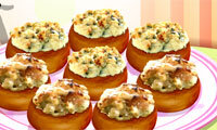 Sara's Cooking Class: Stuffed Mushrooms