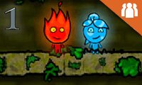 VIRAMOS FOGO E ÁGUA EM UM JOGO INCRÍVEL (Fireboy Watergirl Online)