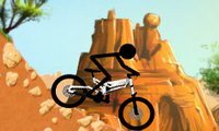 Stickman Downhill: Mountain Bike Game