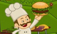 Hamburgers schoppen
