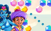 Jewel Genie Bubble World
