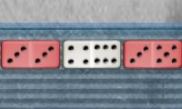Grijze domino