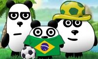 3 panda in Brasile