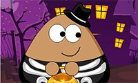 Pou Halloween Slacking