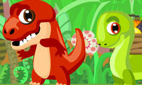 Dino Guardians: 2 Player Dinosaur Adventure Game
