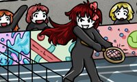 Stick Figure Badminton 3