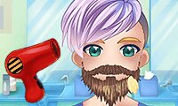 Play Cool Boys Makeover: Hair Salon Game online for Free on Agame