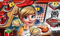 Cooking Fast 3 Ribs And Pancakes - Play Cooking Fast 3 Ribs And