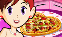 Source of Valentine Pizza: Sara's Cooking Class Game Image