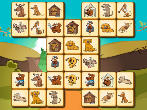 Hunde-Mahjong